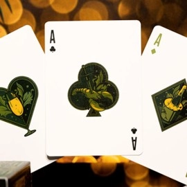 Spielkarten Champagne Playing Cards by Riffle Shuffle