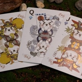 Spielkarten Samurai Otter Playing Cards - Bushido Edition (Scarlet) Playing Cards