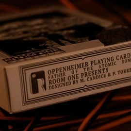 Spielkarten Oppenheimer Fission (Gray) Playing Cards by Room One