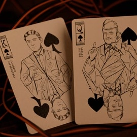 Spielkarten Oppenheimer Fission (Gray) Playing Cards by Room One