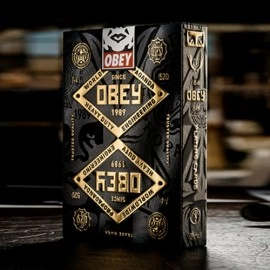 Spielkarten Obey Gold Edition Playing Cards by Theory11