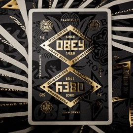 Spielkarten Obey Gold Edition Playing Cards by Theory11