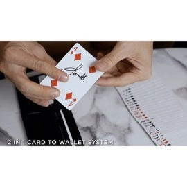 Modern Card to Wallet Insta (Black) by Quiver