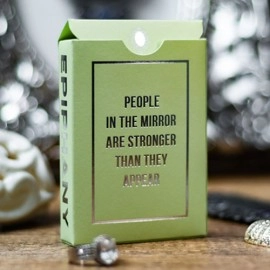 Spielkarten Reflections Epiphany (Green) Playing Cards by Emily Sleights