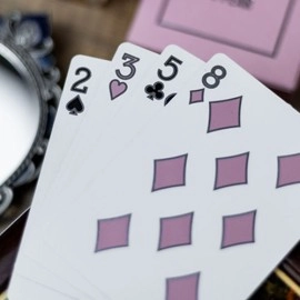 Spielkarten Reflections Ponder (Pink) Playing Cards by Emily Sleights