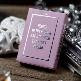 Spielkarten Reflections Ponder (Pink) Playing Cards by Emily Sleights