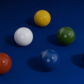 Pure Ball (Ungimmicked Ball Set Yellow) by Iarvel Magic