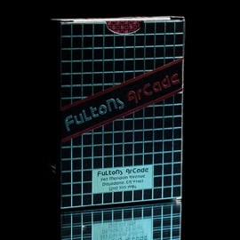Spielkarten FULTONS Arcade TRON Edition Pink and Blue Foil Playing Cards