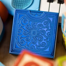 Spielkarten Alphabet Blocks (Blue) Playing Cards by Kings Wild Project