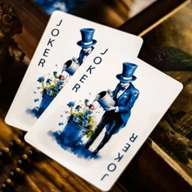 Spielkarten Bloom Sapphire Playing Cards by EmilySleights52