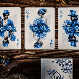 Spielkarten Bloom Sapphire Playing Cards by EmilySleights52
