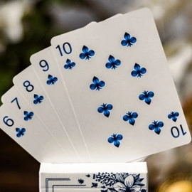 Spielkarten Bloom Sapphire Playing Cards by EmilySleights52