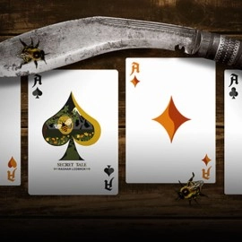 Spielkarten Secret Tale Ragnar MINI White Bee Playing Cards