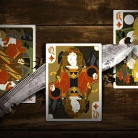Spielkarten Secret Tale Ragnar MINI White Bee Playing Cards