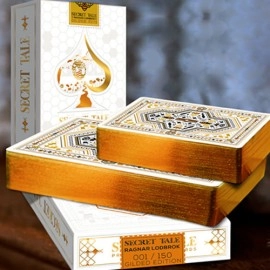 Spielkarten Secret Tale Ragnar MINI White Bee Playing Cards