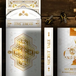 Spielkarten Secret Tale Ragnar White Bee Collector's  Playing Cards