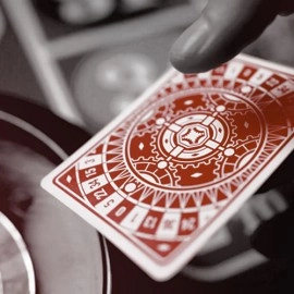 Spielkarten Roulette (Red) Playing Cards by Mechanic Industries