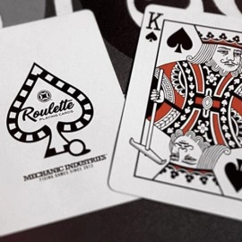 Spielkarten Roulette (Red) Playing Cards by Mechanic Industries