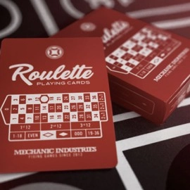Spielkarten Roulette (Red) Playing Cards by Mechanic Industries