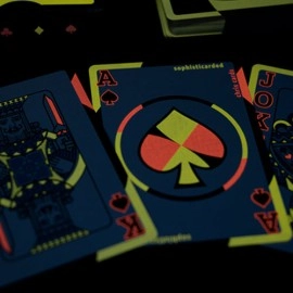 Spielkarten Chris Cards Covered Circle GLOW Playing Cards