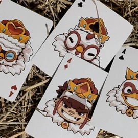 Spielkarten BICYCLE CHKNS & CROWNS PLAYING CARDS