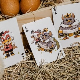 Spielkarten BICYCLE CHKNS & CROWNS PLAYING CARDS