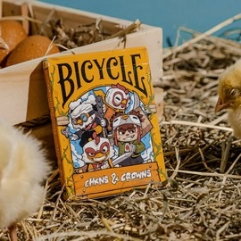 Spielkarten BICYCLE CHKNS & CROWNS PLAYING CARDS