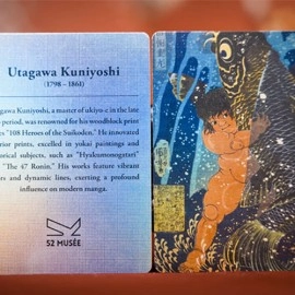 Spielkarten Kuniyoshi Standard Edition Playing Cards by 52 MUSÉE
