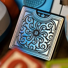 Spielkarten Black Alphabet Blocks Playing Cards by Kings Wild Project