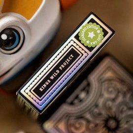 Spielkarten Black Alphabet Blocks Playing Cards by Kings Wild Project