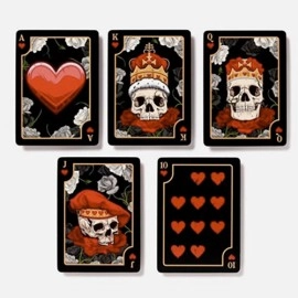 Skulls and Roses Playing cards