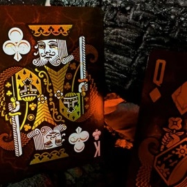 Spielkarten Draconian Crimson Playing Cards by Midnight Cards