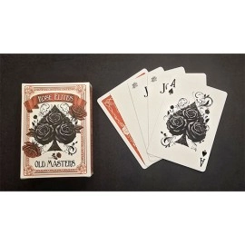 Spielkarten Rose Elites - Old Masters (Red) Marked Deck Playing Cards
