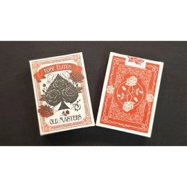 Spielkarten Rose Elites - Old Masters (Red) Marked Deck Playing Cards
