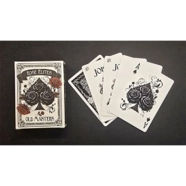 Rose Elites - Old Masters (Black) Marked Deck Playing Cards