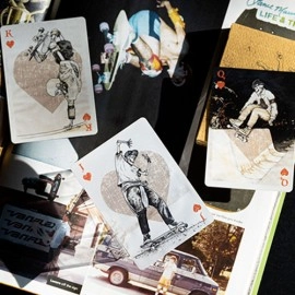 Spielkarten LANCE MOUNTAIN SKATING SKELETONS PLAYING CARDS