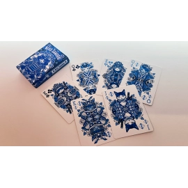 Spielkarten Neko Samurai (Blue) Playing Cards