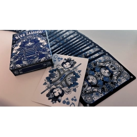 Spielkarten Neko Samurai (Blue) Playing Cards