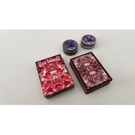 Spielkarten Neko Samurai (Red) Playing Cards