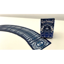 Spielkarten Neko Samurai (Mini Blue) Playing Cards