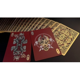 Spielkarten Asura Deluxe (Red) Playing Cards