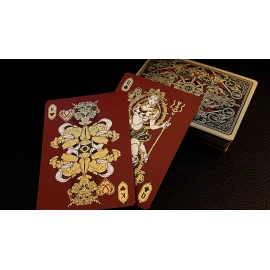Spielkarten Asura Deluxe (Red) Playing Cards