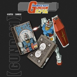 Spielkarten Bicycle Gundam rx78 Playing Cards