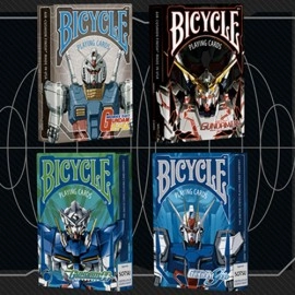Spielkarten Bicycle Gundam rx78 Playing Cards