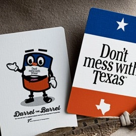 Spielkarten DON'T MESS WITH TEXAS™ PLAYING CARDS by Fultons