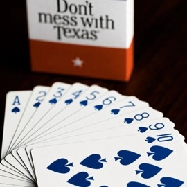 Spielkarten DON'T MESS WITH TEXAS™ PLAYING CARDS by Fultons