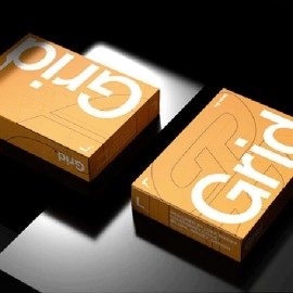 Spielkarten Grid Series Six- Typographic Playing Cards