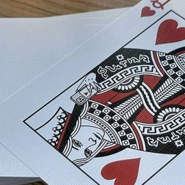 Gold Foil Monogram Playing Cards