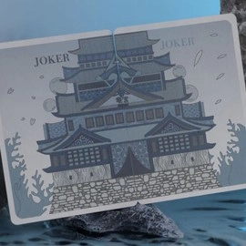 Spielkarten Urashima Tarou (Blue) Origami Playing Cards
