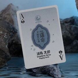 Spielkarten Urashima Tarou (Blue) Origami Playing Cards